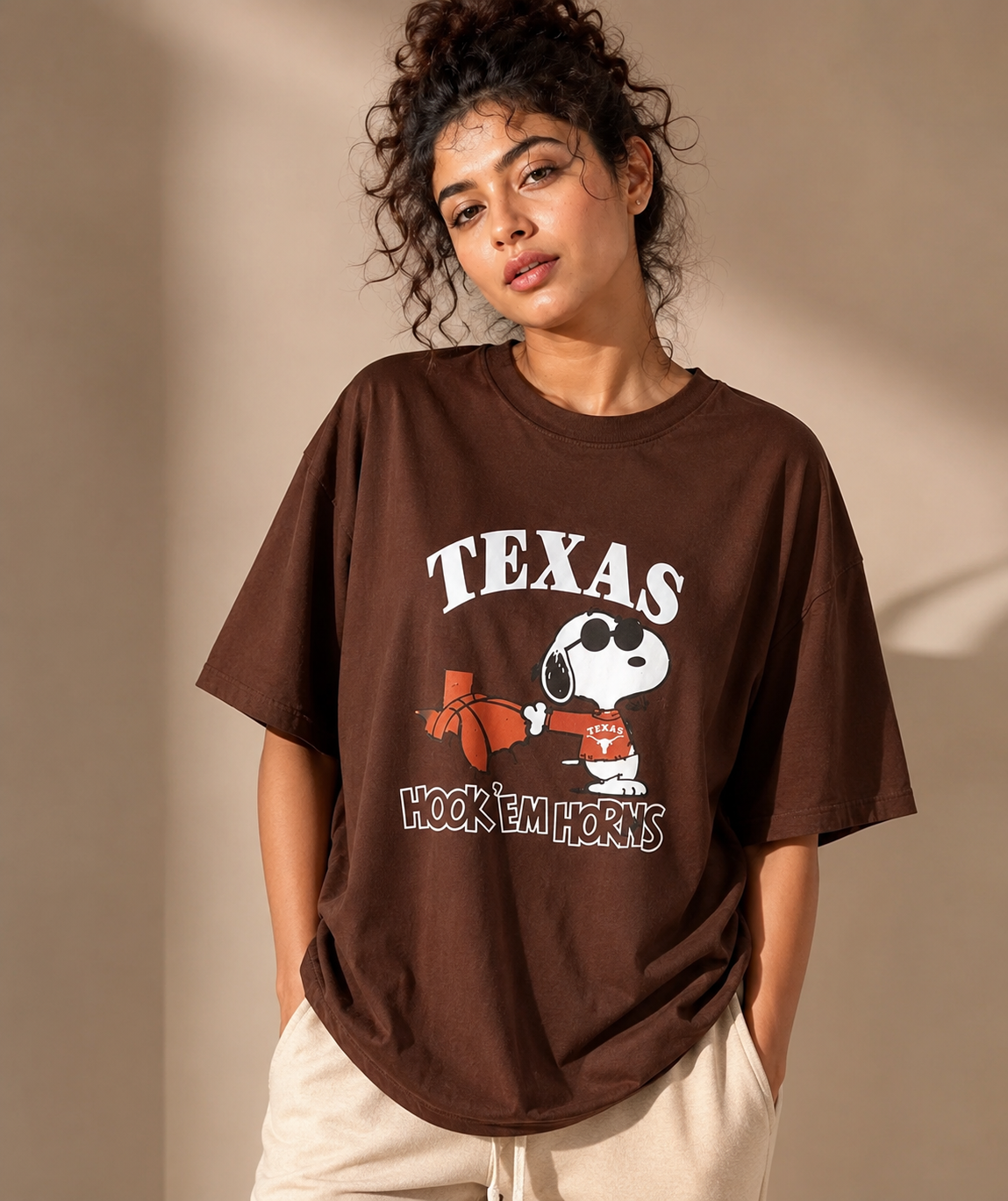 Women's Oversized Printed T-Shirt Combo Pack of 2 | Cotton Blend | Half Sleeve Loose Fit Casual Graphic Tees